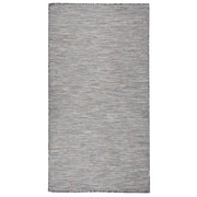 Tappeto da Esterni a Tessitura Piatta 80x150 cm Marrone e Nero cod mxl 54966