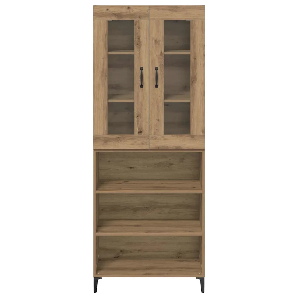 Credenza | Madia | Buffet da pranzo | Armadio da pranzo Rovere artigianale 69,5 x 34 x 180 cm