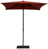 Ombrellone da Giardino 2x2 m Palo Ø38 mm in Alluminio Tessuto Olefin Trend Terracotta