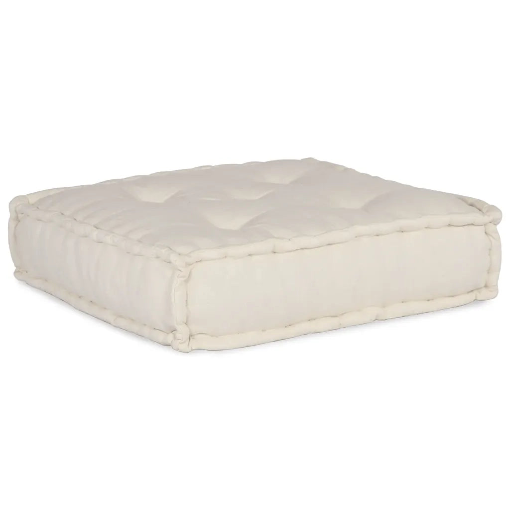Pouf Modulare Crema 70x70x36 in Tessuto