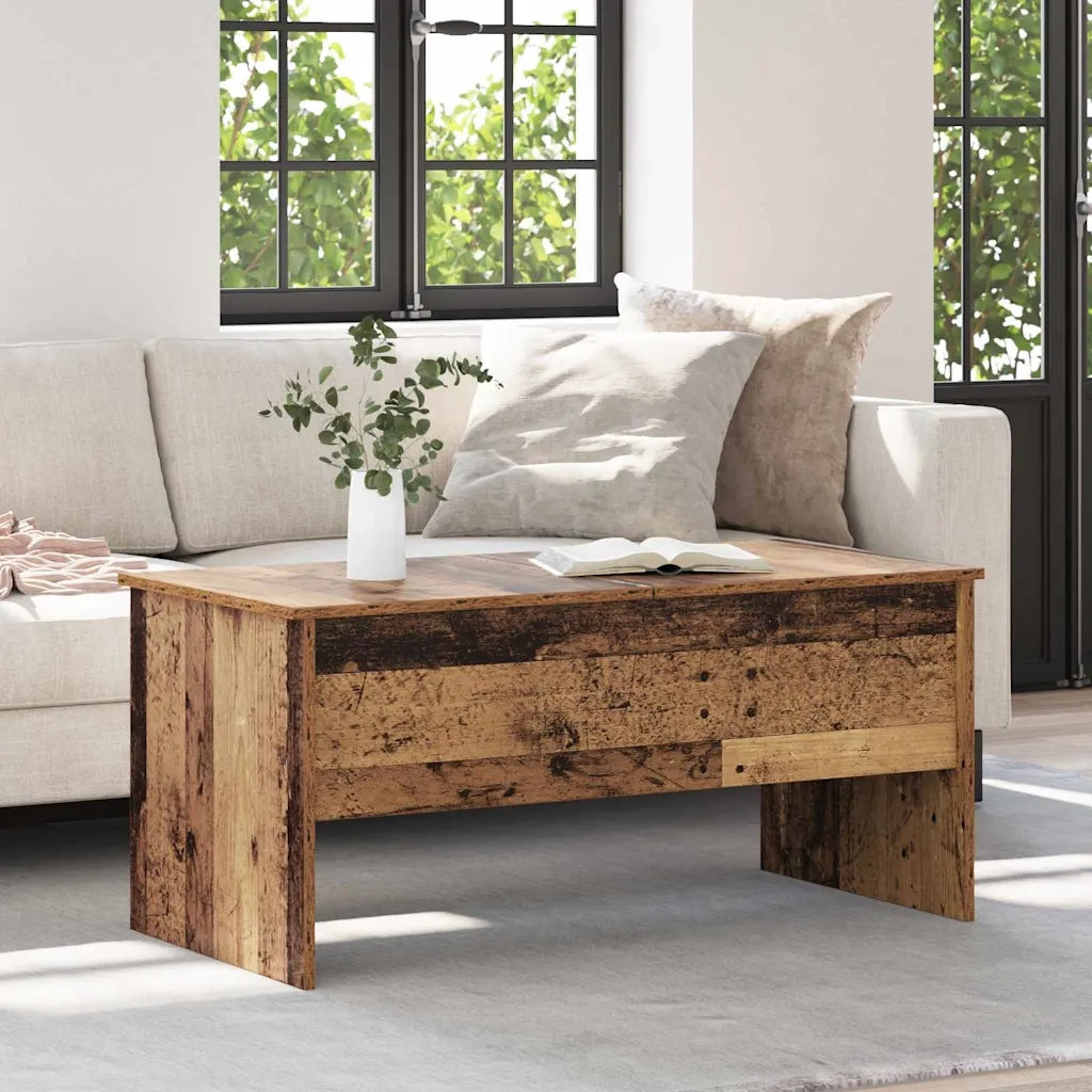 Tavolino da salotto | Tavolino da caff¨¨ | Tavolino da Soggiorno Legno vecchio 102 x 50,5 x 46,5 cm