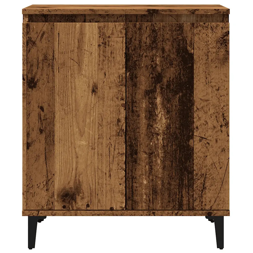 Credenza Legno Vecchio 60x35x70 cm in Legno Multistrato