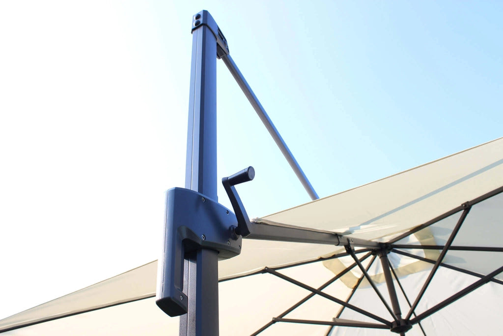 Ombrellone da Giardino decentrato 3x3 in alluminio - PIAVE