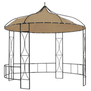 Gazebo 300x290 cm Grigio Talpa Rotondo cod mxl 46242