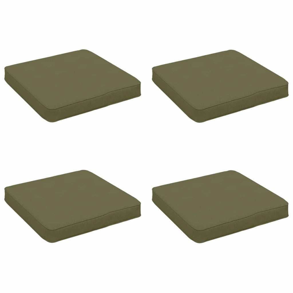 Cuscini per Sedia in 4 Pezzi VUGHT 4 pcs 100% Poliestere 946209