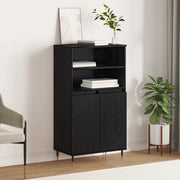Credenza Nero 60 x 36 x 110 cm Legno multistrato