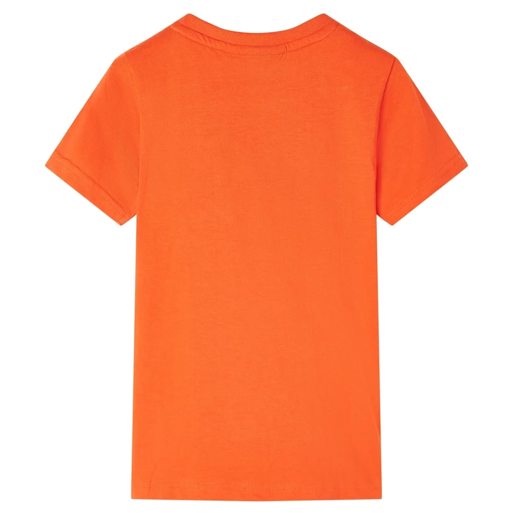 Maglietta per Bambini Arancione Scuro 116