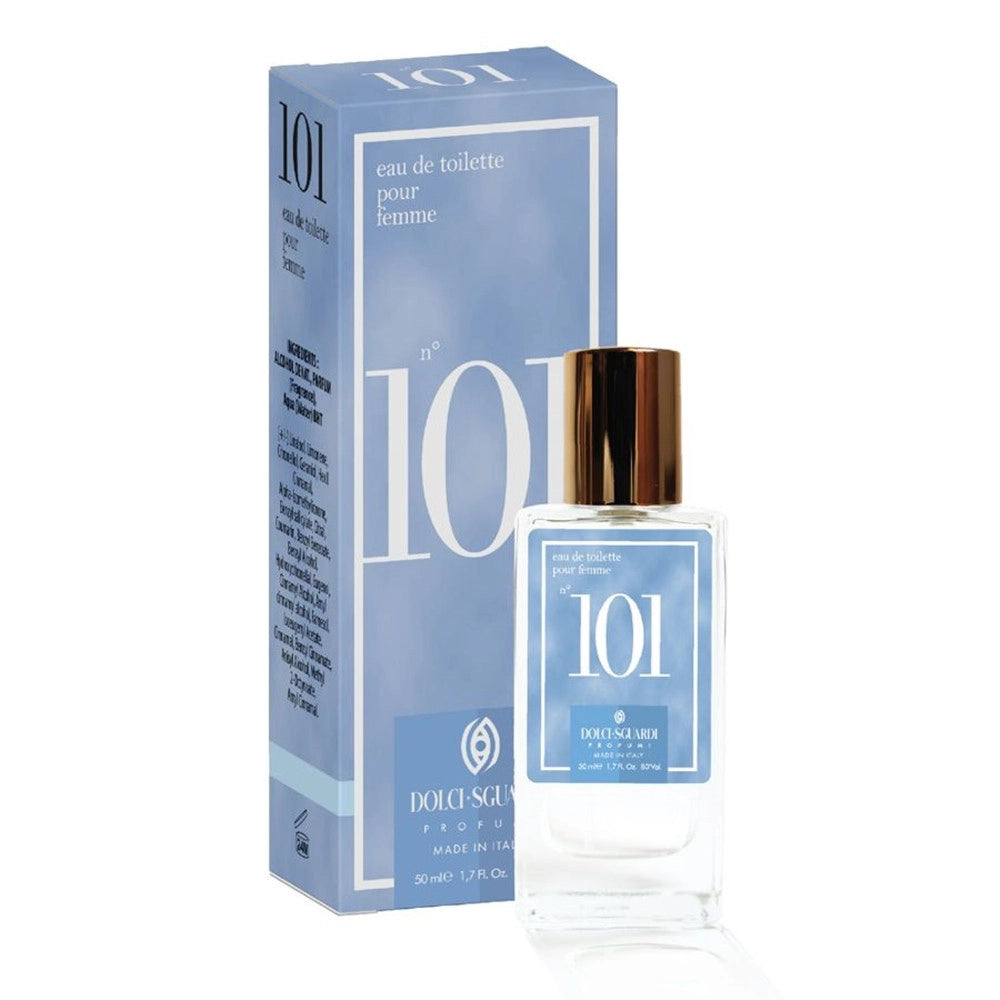Trade Shop - Profumo Corpo Eau De Toilette Da Donna N°101 Da 50ml Fragranza Fresca Sensuale 006233 -