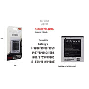 Trade Shop - Batteria A Litio 1900mah Compatibile Galaxy S Smartphone Cellulare Maxtech Pa-t006 -