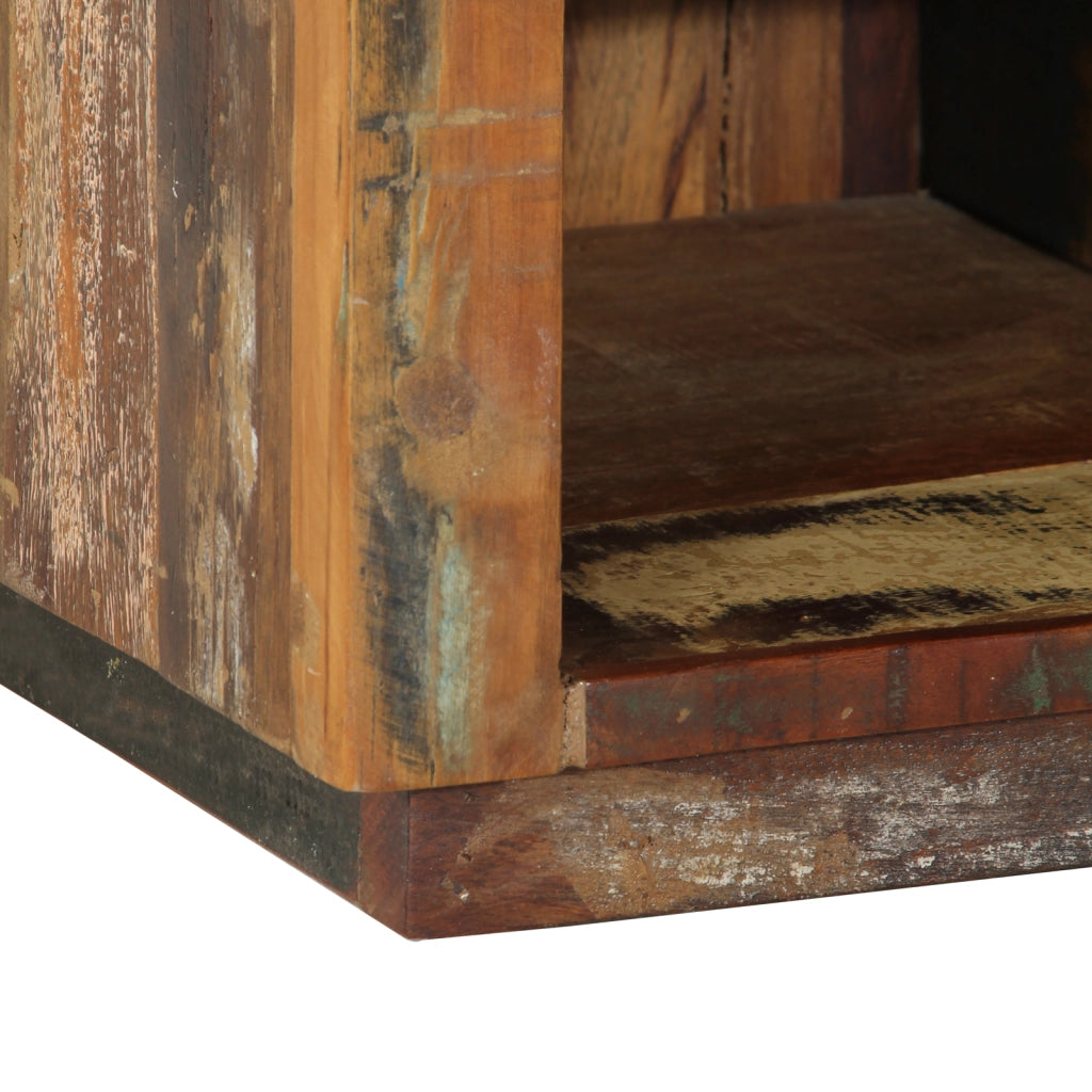 Panca 110x35x40 cm Legno massello recuperato