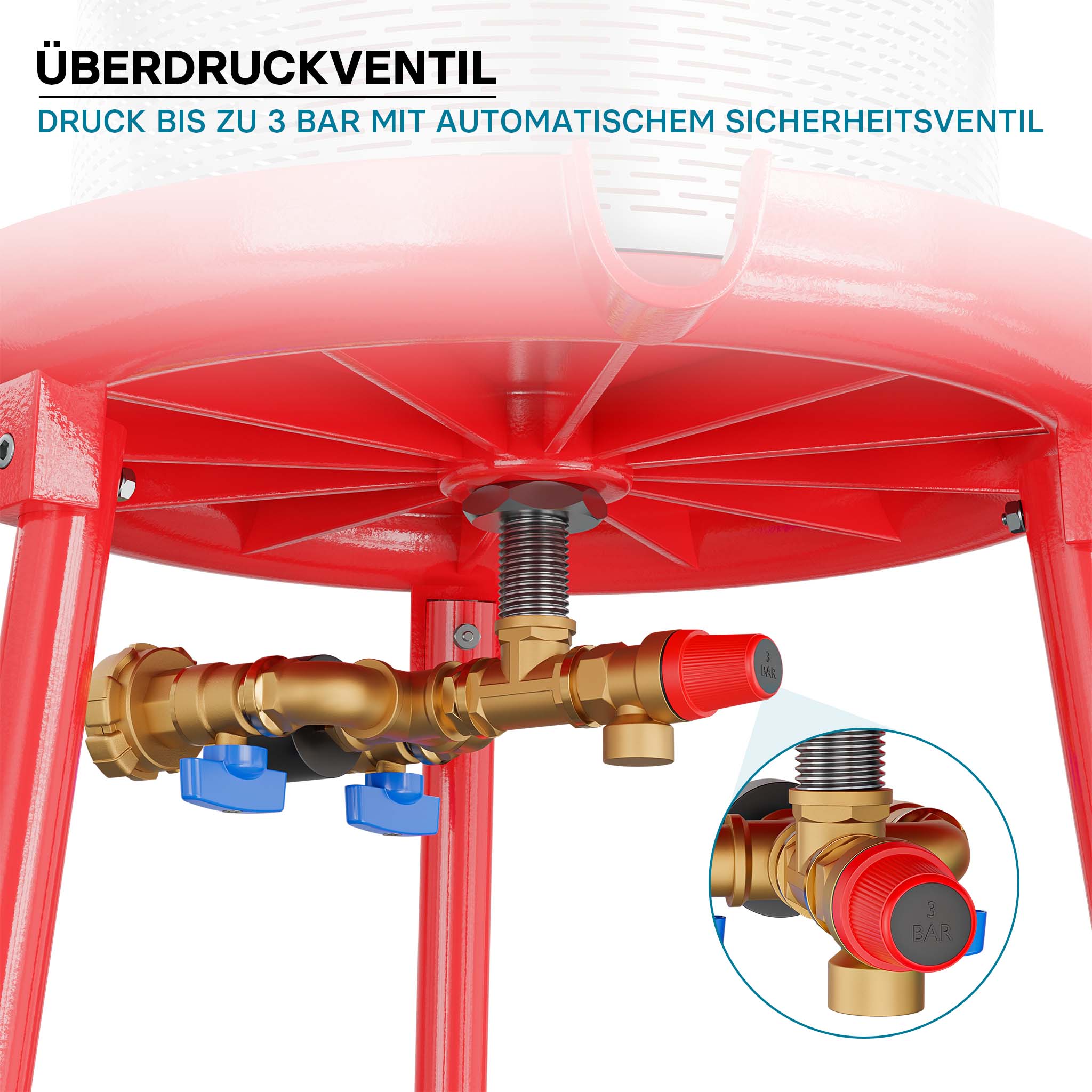 Idropressa per frutta da 20 litri in acciaio inox, 3 bar, con membrana, Pressa ad acqua