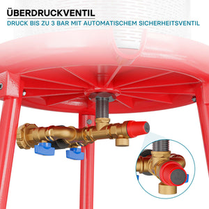 Idropressa per frutta da 20 litri in acciaio inox, 3 bar, con membrana, Pressa ad acqua