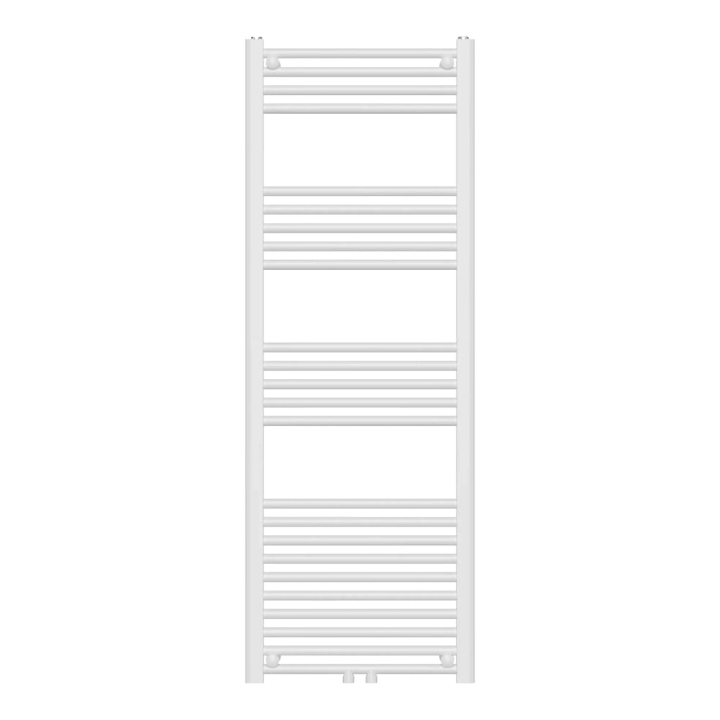 Radiatore scaldasalviette da bagno acciaio 140 x 50 cm bianco 03_0010421