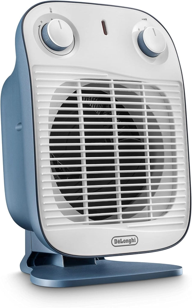 De'Longhi HFS50B20.AV Interno Blu, Bianco 2000 W Riscaldatore ambiente elettrico con ventilatore