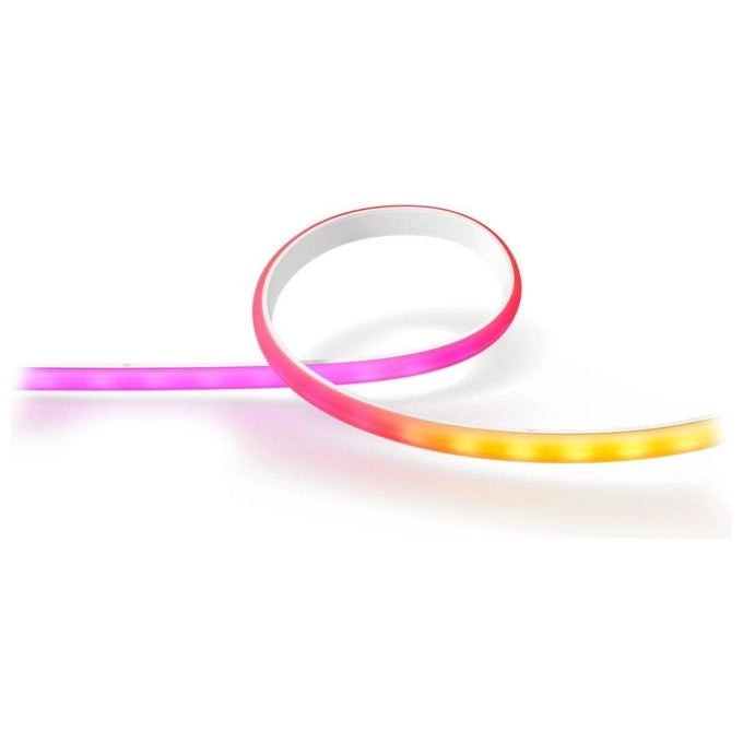 Philips 929002995001 Hue White and Color Ambiance Gradient Lightstrip Estensione Striscia LED Intelligente 1 m Bluetooth Zigbee colore Bianco
