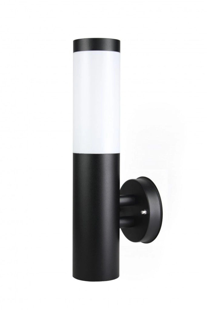 Applique esterna da giardino SU-MA Inox ST025 E27 nera IP44