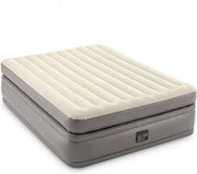 Letto aeree 2 posti - Pomp integrata - Letto aereo autoinflante - Matrimoniale autoinflante - 152 cm x 203 cm x 51 cm Grigio