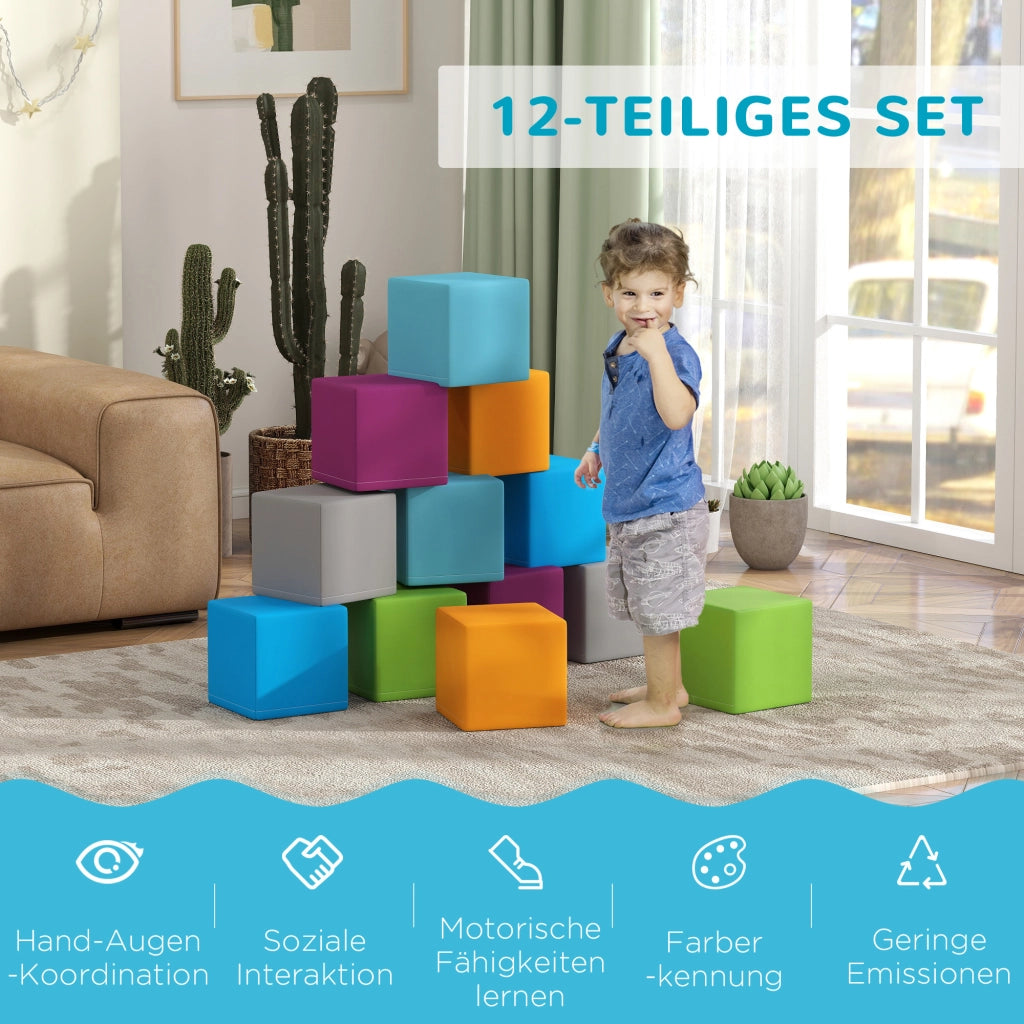 Giocattolo da arrampicata morbido per bambini ¨C zephmum ¨C EPE 20x20x20 cm Multicolore