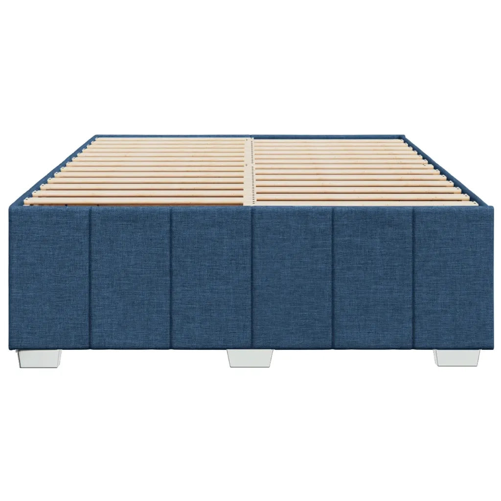 Giroletto senza Materasso Blu 160x200 cm in Tessuto 3284852