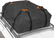 Carrello di carico pieghevole 425 Litri per Auto - Contenitore di bagaglio impermeabile per viaggi e campeggio - Nero