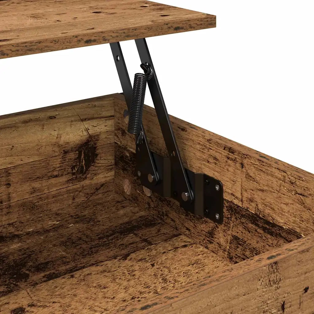 Tavolino da salotto | Tavolino da caff¨¨ | Tavolino da Soggiorno Legno vecchio 70x50x50cm Legno multistrato