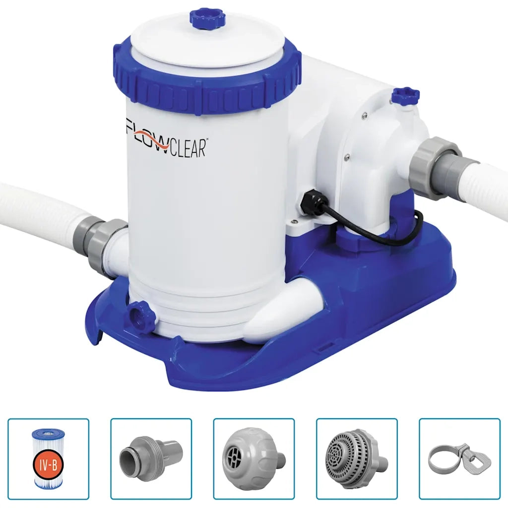 Bestway Pompa Filtro per Piscina Flowclear da 9463 L/h 3202521
