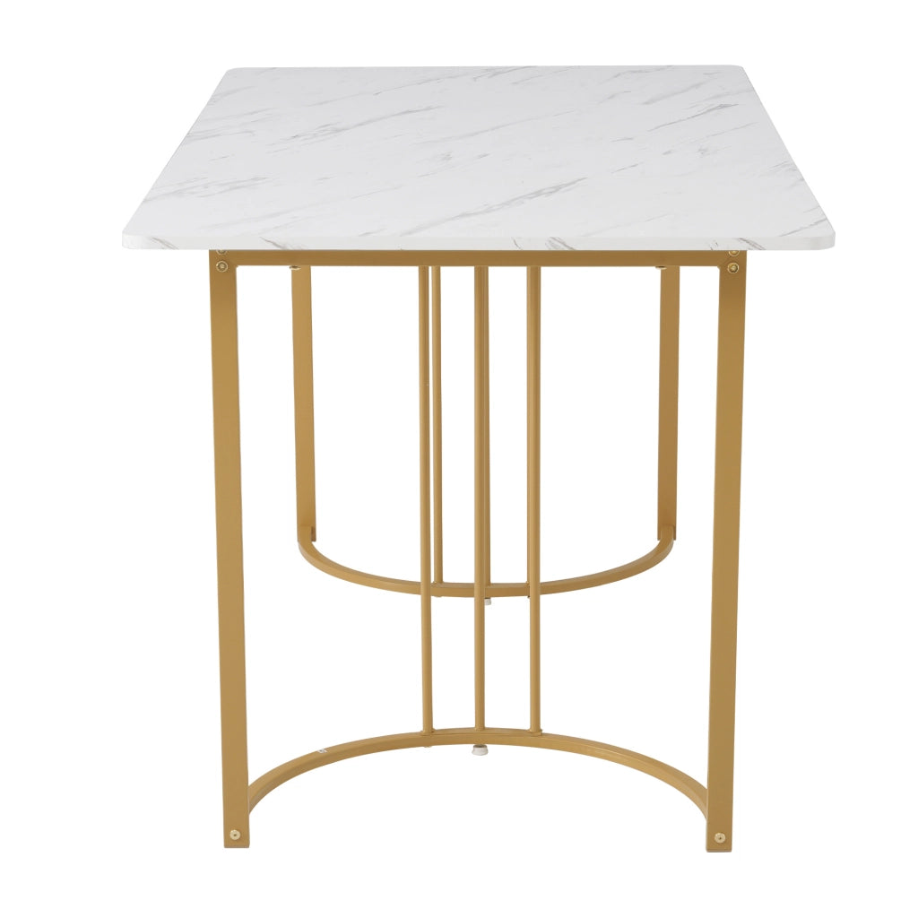 Set da pranzo 140x80x75 cm moderno; struttura in MDF e velluto verde