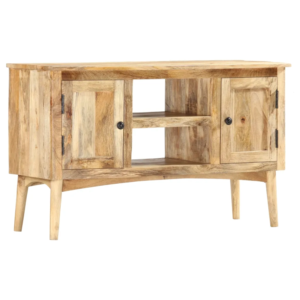 Credenza | Madia | Buffet da pranzo | Armadio da pranzo 100x35x60 cm in Legno Massello di Mango