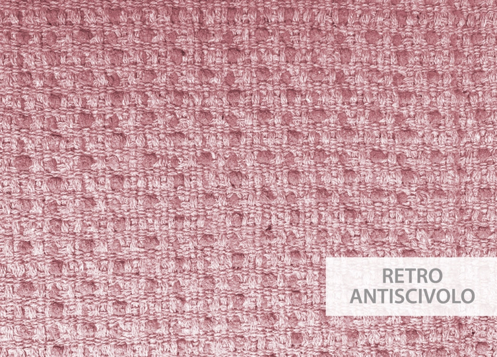 Tappeto Bagno Doccia Antiscivolo In Microfibra Super Assorbente Osaka - Parure 3 Pezzi - Rosa