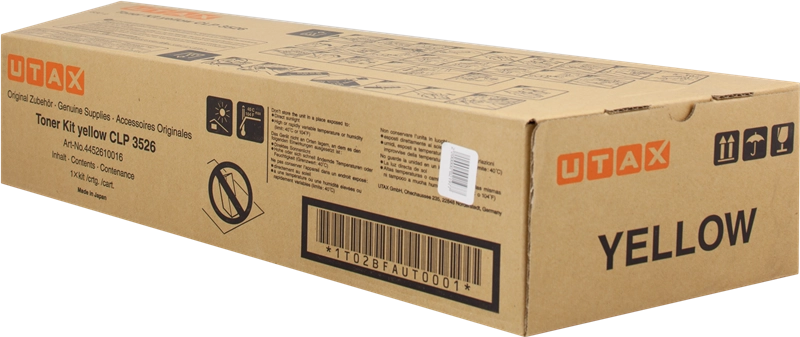 ORIGINAL Utax toner giallo 4452610016 4452610016 ~20000 Seiten