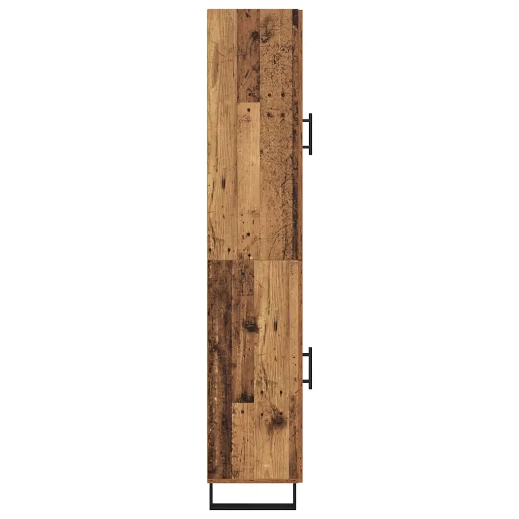 Credenza-Buffet-Armadio da cucina Legno vecchio 34,5 x 34 x 180 cm Legno multistrato 982950