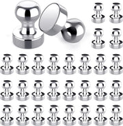 Magnetici forti 16×20mm in neodimio per pannelli magnetici, 32 pezzi, magneti superforti per pannelli magnetici, lavagne bianche, frigoriferi e ufficio