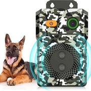 Apparecchio anti abbaiamento - Dispositivo ultrasonico impermeabile per il controllo degli abbaiamenti canini - Dispositivo ricaricabile per dissuadere i cani dal abbaiare, sicuro per cani e persone, adatto per l'uso all'interno e all'esterno