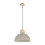 Lampada a soffitto KAKI beige feltro 1xE27 Emibig