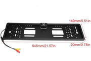Framma per targa - Targa in alluminio - Illuminazione LED - Adatto per auto - Progettato per durata e stile - Montaggio facile