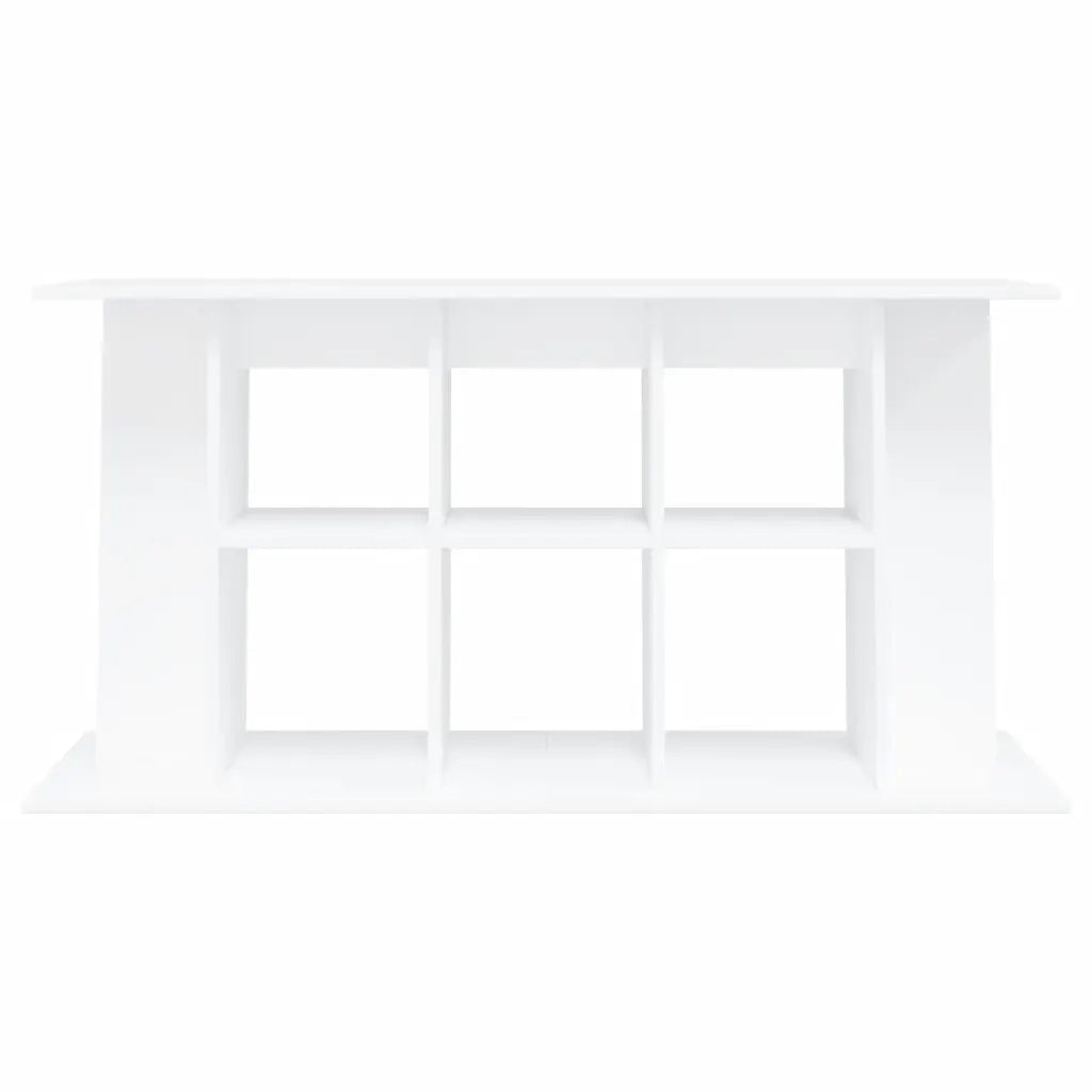 Supporto per Acquario 120x40x60 cm in Legno Multistrato Bianco 833591