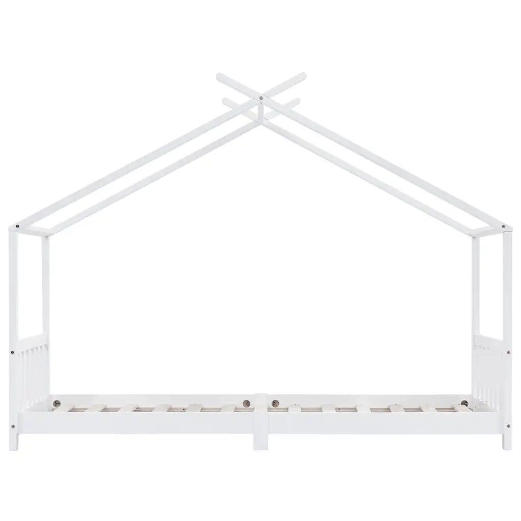 Giroletto per Bambini Bianco in Massello di Pino 90x200 cm 283369