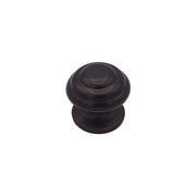Pomolo fisso per porta SAGUATTI 178/70IB in alluminio marrone opaco
