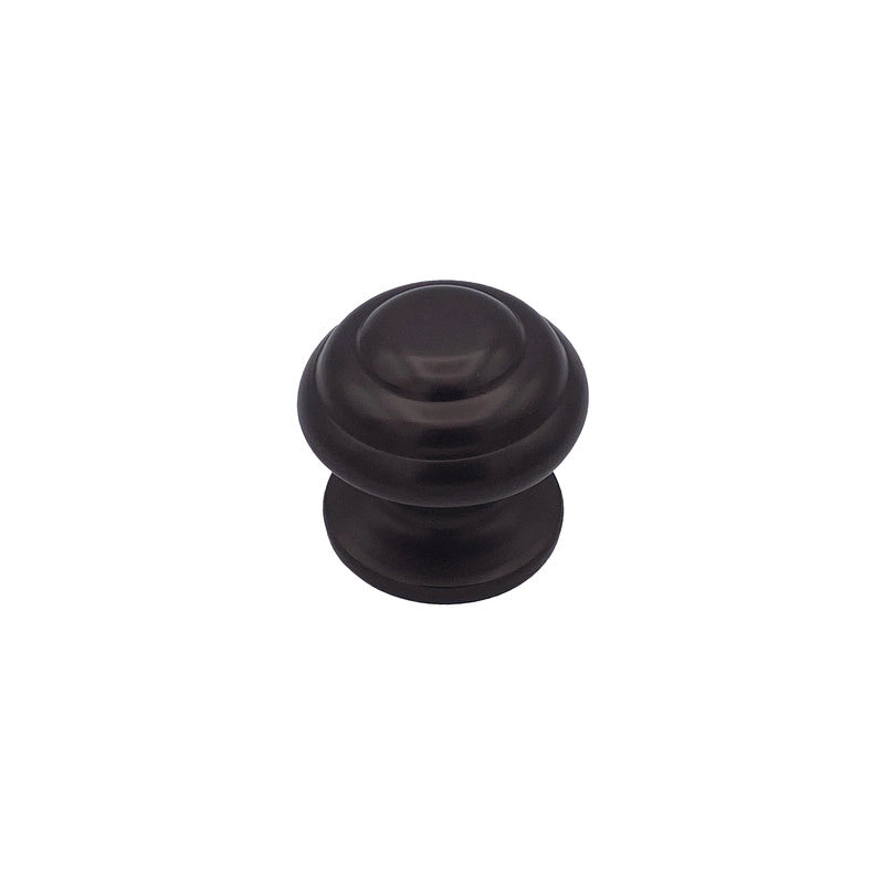 Pomolo fisso per porta SAGUATTI 178/70IB in alluminio marrone opaco