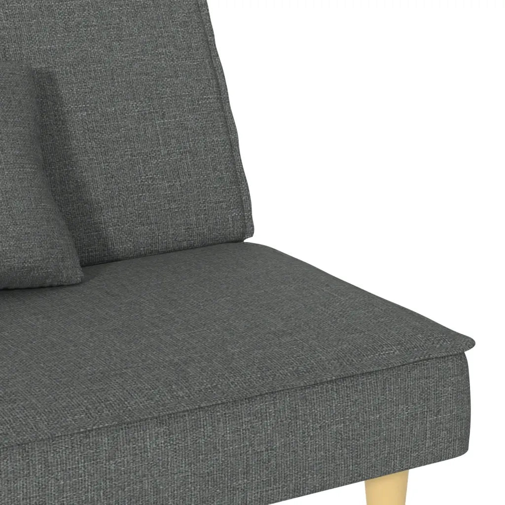 Divano letto | Sof¨¤ letto | Letto singolo Grigio Scuro in Tessuto