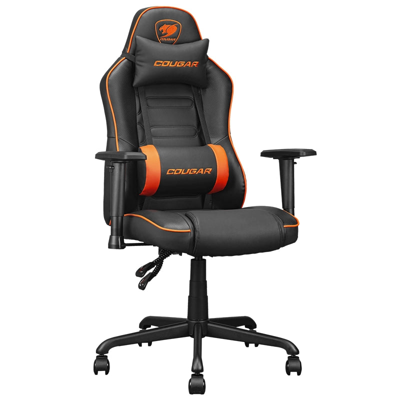 COUGAR 3MFSLORB.0001 sedia per videogioco Sedia da gaming per PC Seduta imbottita Nero, Arancione