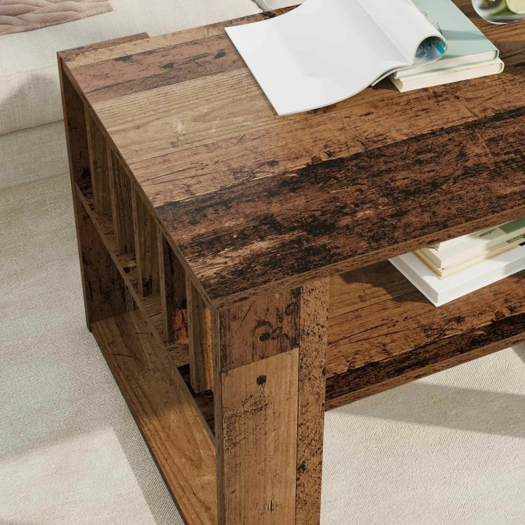 Tavolino da salotto Legno vecchio 66 x 49,5 x 45 cm 8000122