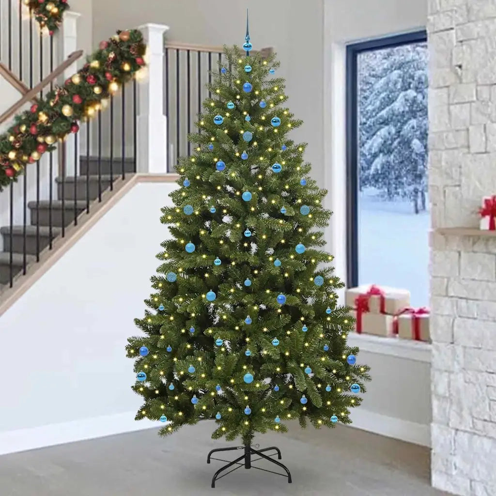 Albero di Natale artificiale Verde 270 cm PVC e Metallo 3395719