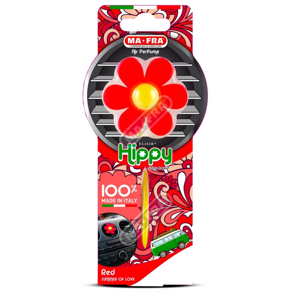 DEODORANTE AUTO HIPPY Rosso