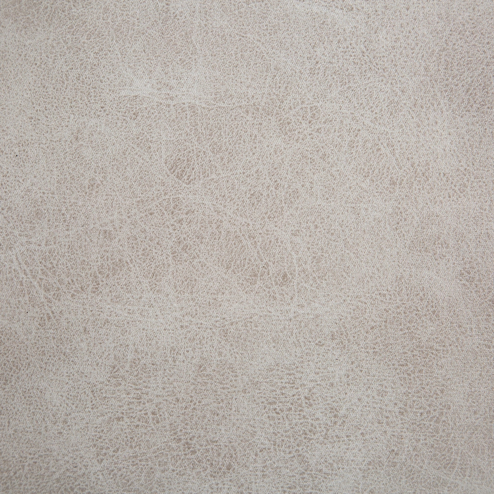 Sgabello per bambini Animale Rhino con contenitore Poggiapiedi per scuola materna in ecopelle grigio chiaro con gambe in legno