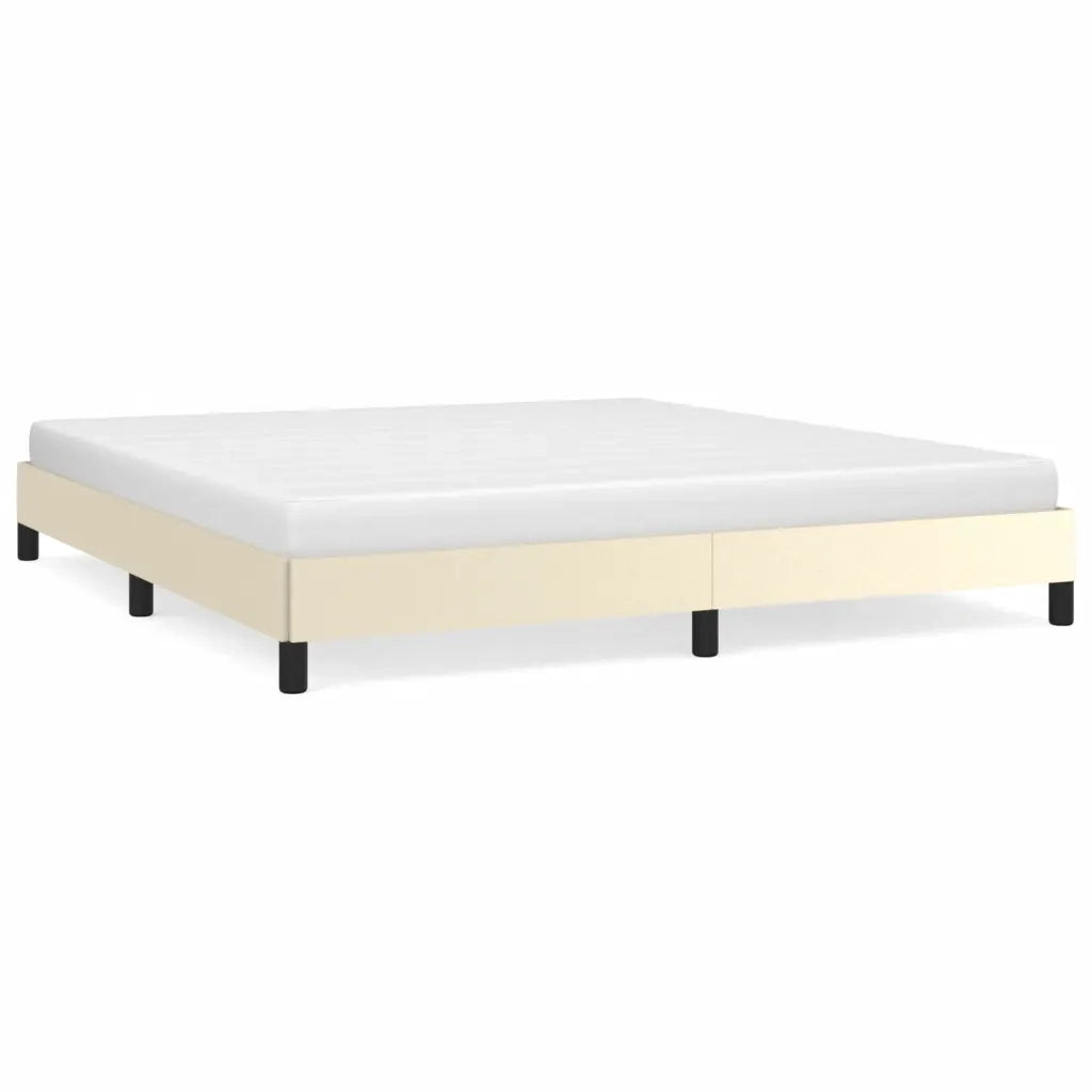 vidaXL Giroletto Crema 180x200 cm in Similpelle