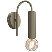 Applique da parete Loppe 1xE27 bronzo titanio Luminex