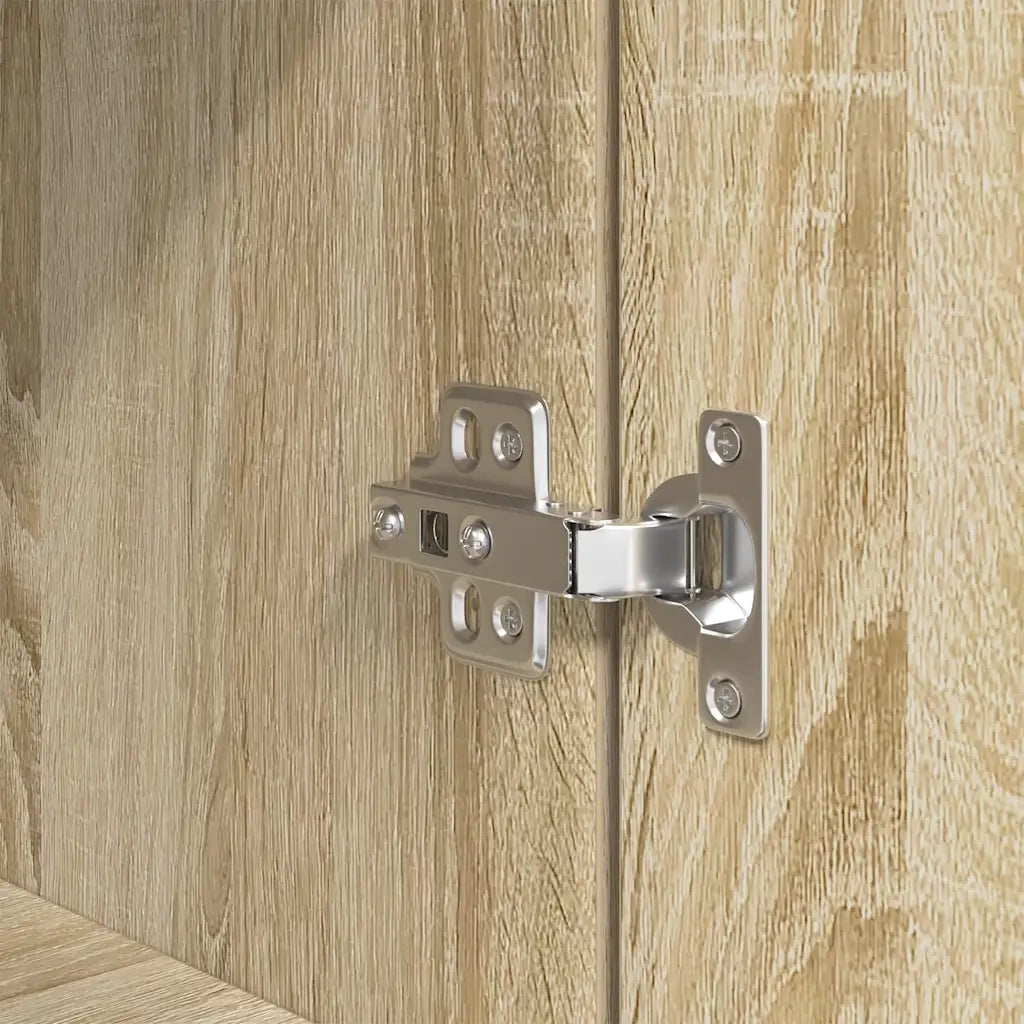 vidaXL Credenza Rovere Sonoma 37,5x35x180 cm in Legno Multistrato