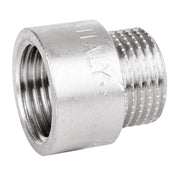 RACCORDO DIRITTO MASCHIO/FEMMINA IN OTTONE CROMATO SERIE 1500 - 3/4X40 MM  - ATA