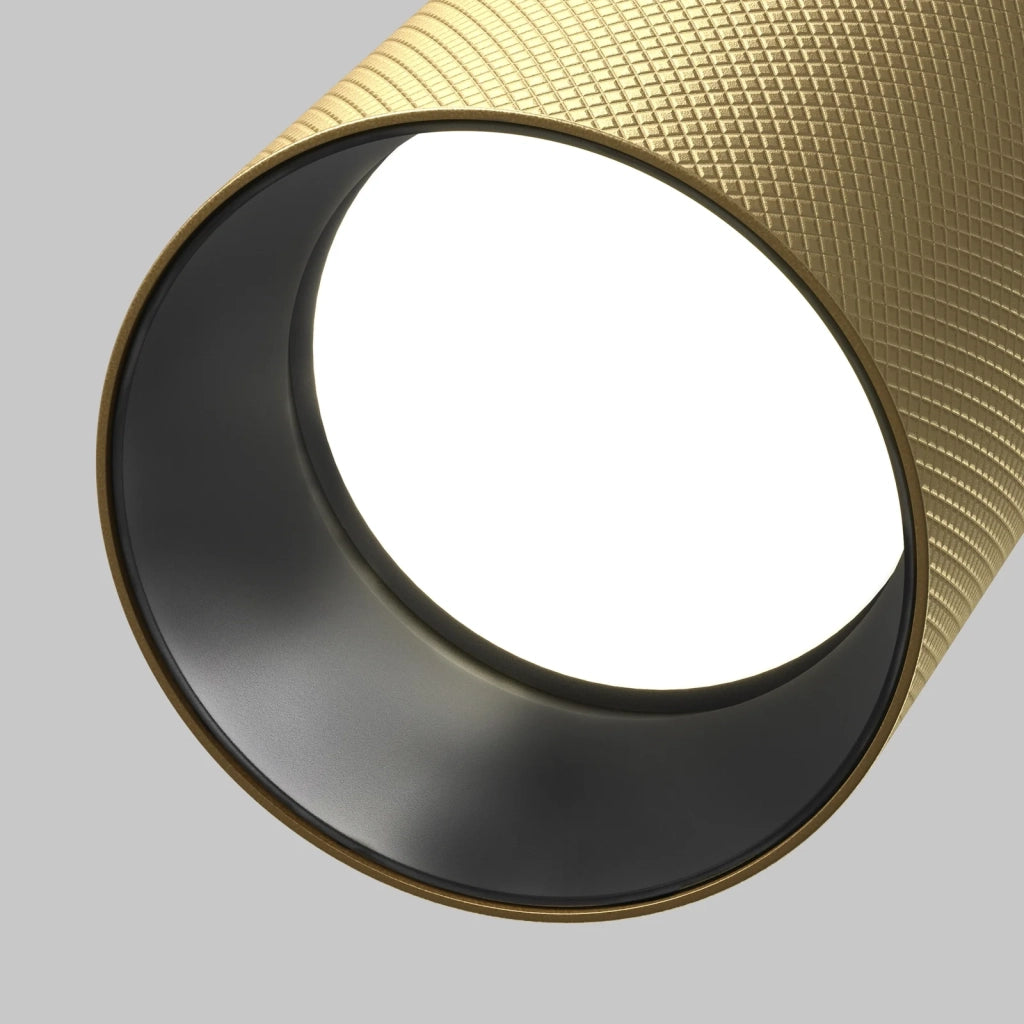 Maytoni Lampada da soffitto Artisan 1 luce GU10 dimmerabile nero alluminio